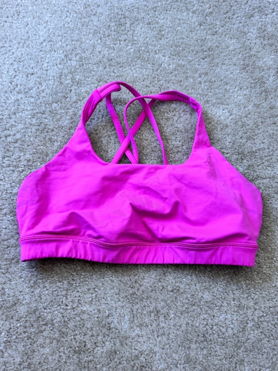 lululemon athletica Other - lululemon athletica Hot Pink Strappy Sports Bra